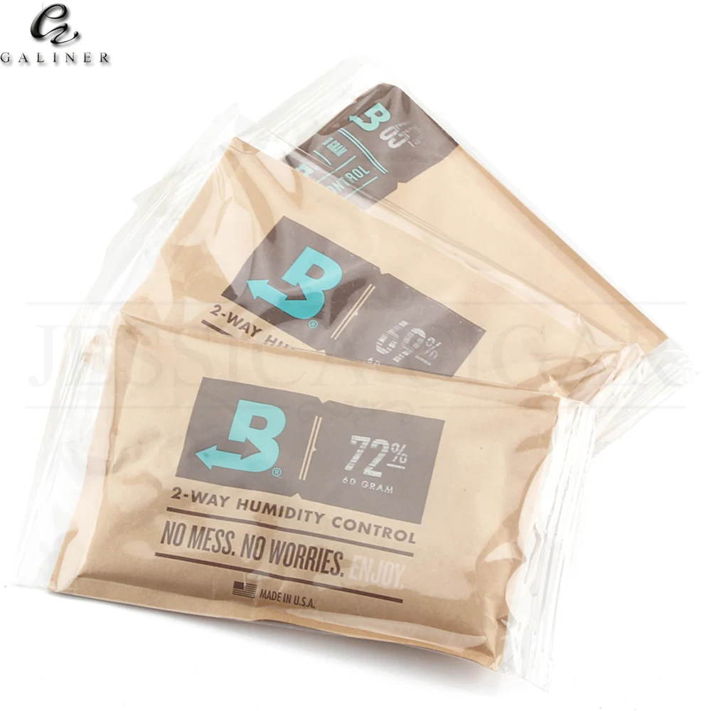 Boveda 8/ 60 Gram 2-Way Humidity Control Humidipak Humidifier Cigar Humidifier Bag For Cigar Humidor Humidifier 1 PC
Boveda 8/ 60 Gram 2-Way Humidity Control Humidipak Humidifier Cigar Humidifier Bag For Cigar Humidor Humidifier 1 PC