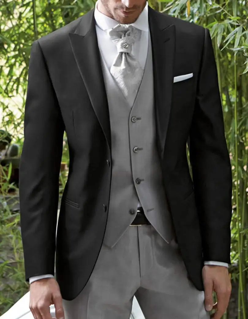 High Quality Mens Suits Groomsmen Groom Tuxedos Wedding Best Man Suit Blazer (Jacket+Pants+Vest+Tie) NO:269
High Quality Mens Suits Groomsmen Groom Tuxedos Wedding Best Man Suit Blazer (Jacket+Pants+Vest+Tie) NO:269