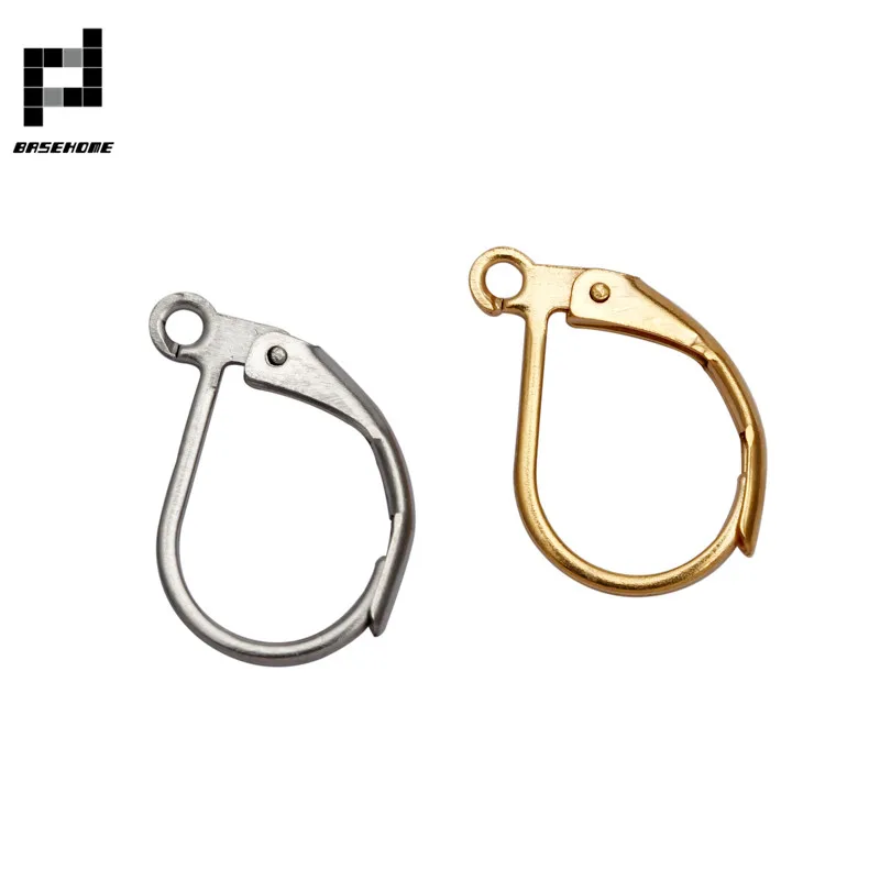 BASEHOME 20pcs/lot Stainless Steel French Earring Hooks Clasps Settings Base Settings for DIY Earrings Ear Jewelry
BASEHOME 20pcs/lot Stainless Steel French Earring Hooks Clasps Settings Base Settings for DIY Earrings Ear Jewelry