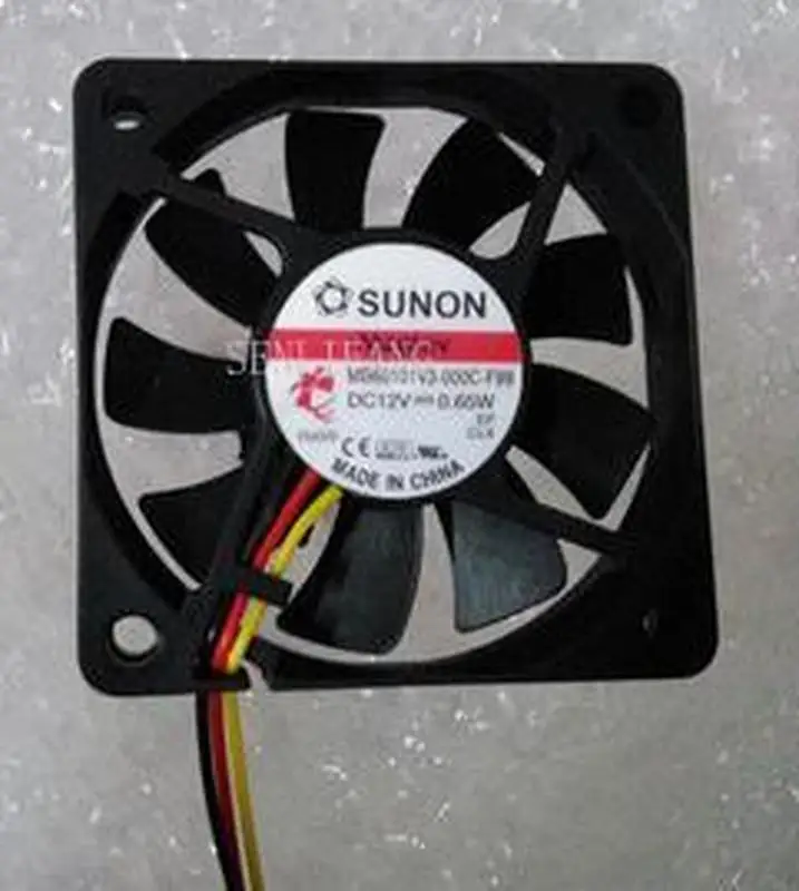 Original MB60101V3-000C-F99 DC12V 0.65W 60x60x10MM 3Lines Alarm Signal Cooling fan
Original MB60101V3-000C-F99 DC12V 0.65W 60x60x10MM 3Lines Alarm Signal Cooling fan