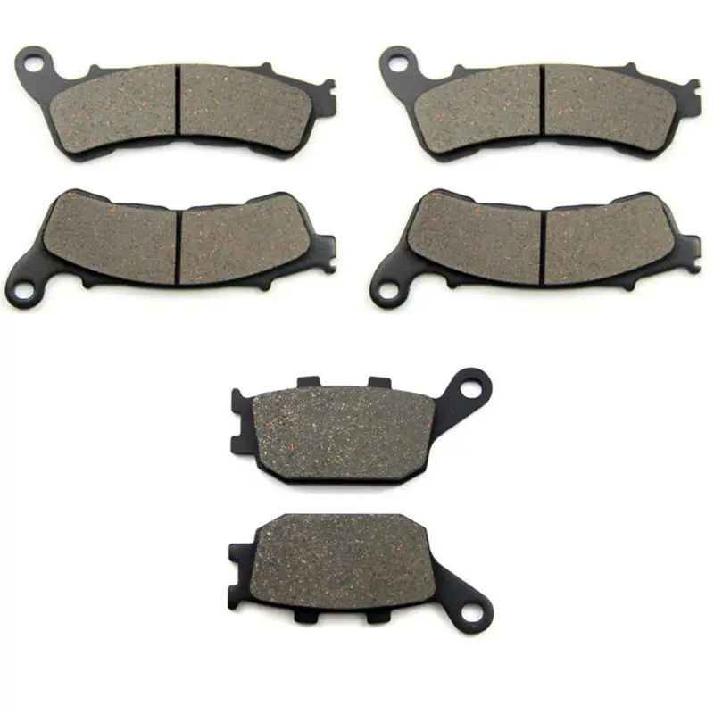 SOMMET мотоциклетные передние + задние тормозные колодки диски для Honda CBF600 (08 13)
