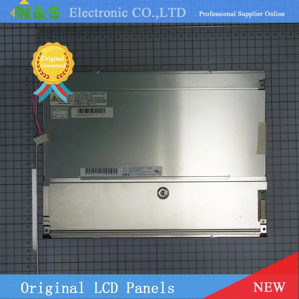 

Touch Screen NL8060BC31-42G 12.1size LCM 800*600 400 600:1 262K CCFL Designed For Industrial