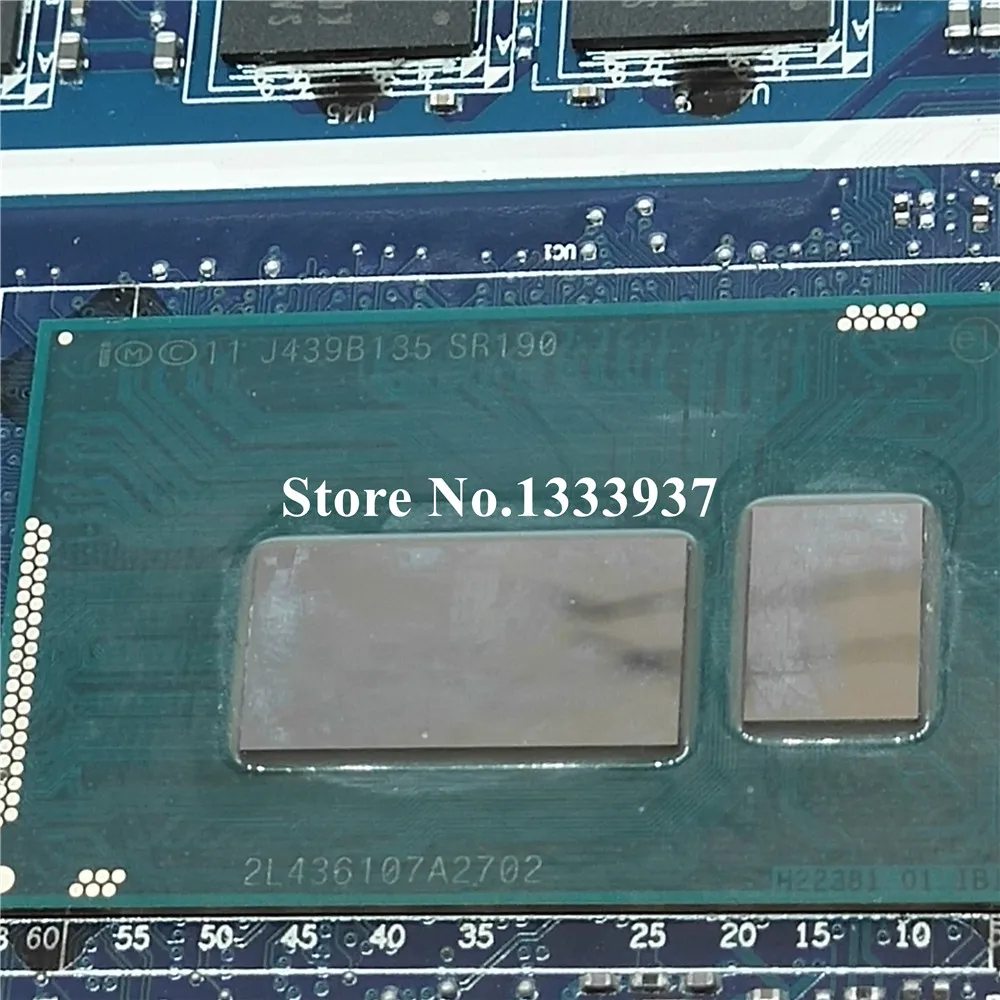 5B20Q04867 AIUU3 NM-A341 Laptop motherboard for Lenovo YOGA2 11 mainboard I5-4202Y sr190
5B20Q04867 AIUU3 NM-A341 Laptop motherboard for Lenovo YOGA2 11 mainboard I5-4202Y sr190
