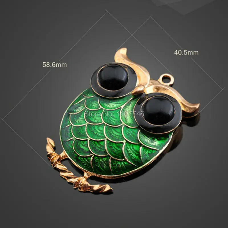 2017 New Vintage Green Gem Night Owl Pendant 58.6x40.5mm 50pcs Metal Zinc Alloy Animal Bird Charm Jewelry Accessories
2017 New Vintage Green Gem Night Owl Pendant 58.6x40.5mm 50pcs Metal Zinc Alloy Animal Bird Charm Jewelry Accessories