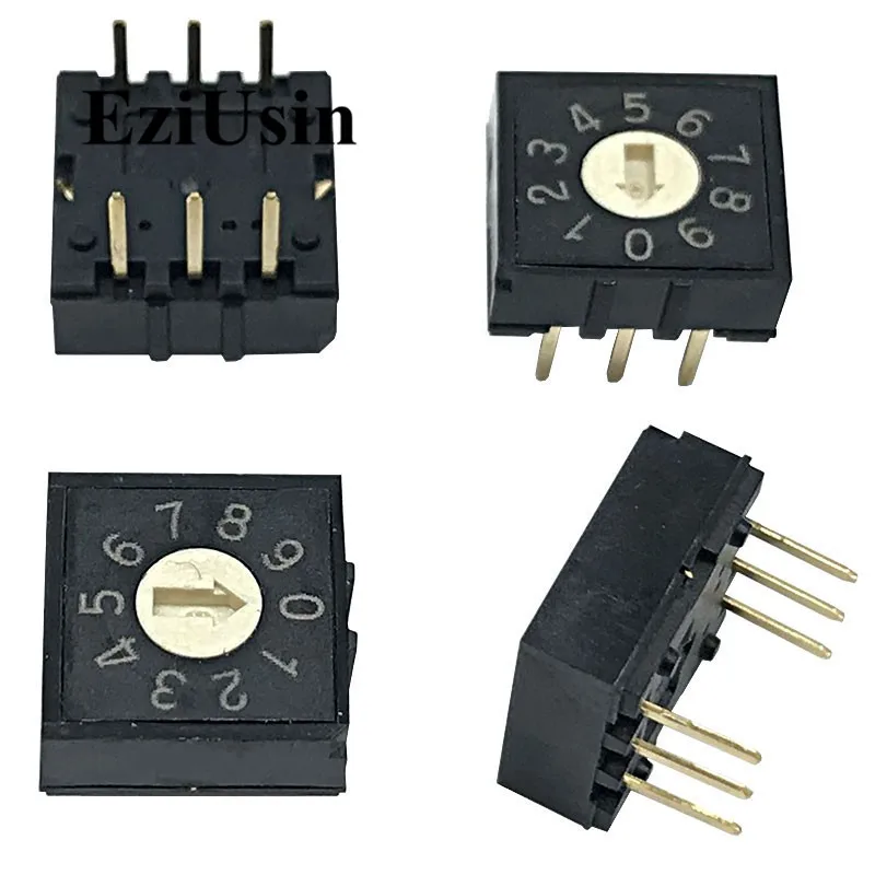 0-9 10 Rotary Coding Knob Switch DIP 6pins No Shank 3:3 PCB Switching RH3AF-10R-V-B 6P
0-9 10 Rotary Coding Knob Switch DIP 6pins No Shank 3:3 PCB Switching RH3AF-10R-V-B 6P