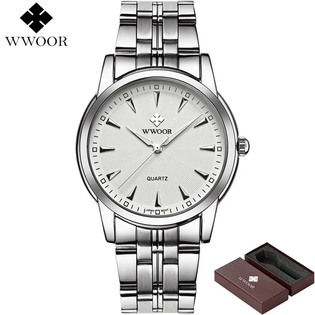 WWOOR relogio masculino Top Brand Luxury Men Waterproof Stainless Steel Casual Gold Watch Men's Quartz Clock Male Sports Watches
WWOOR relogio masculino Top Brand Luxury Men Waterproof Stainless Steel Casual Gold Watch Men's Quartz Clock Male Sports Watches