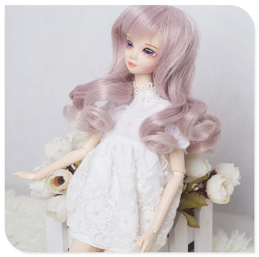 Free Shipping BJD doll accessories Heat Resistant High Temperature Wire Curls Hair Doll Wigs for 1/6 1/4 1/3
Free Shipping BJD doll accessories Heat Resistant High Temperature Wire Curls Hair Doll Wigs for 1/6 1/4 1/3