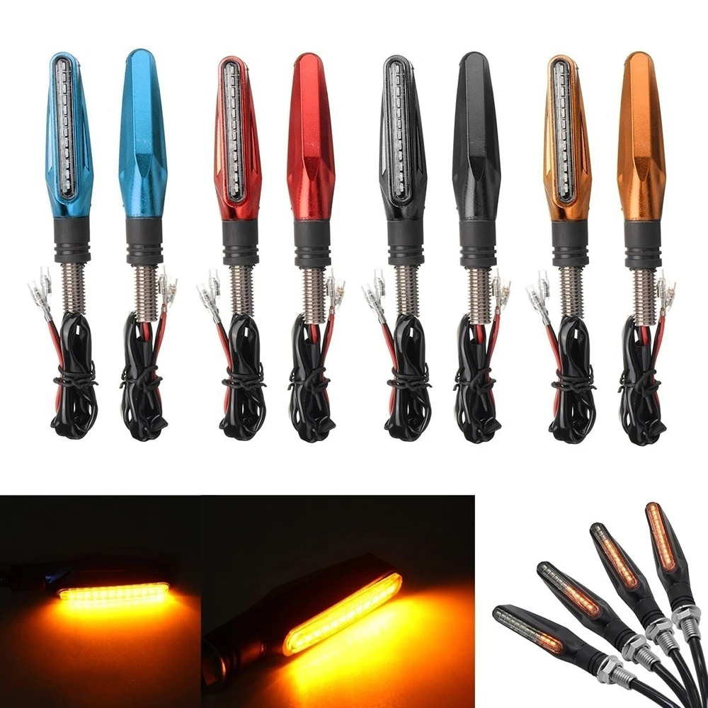 2pcs/set 12LED Motorcycle Turn Signals Light 12V High Brightness Flowing Motorbike Indicators Light Car Accessories
2pcs/set 12LED Motorcycle Turn Signals Light 12V High Brightness Flowing Motorbike Indicators Light Car Accessories