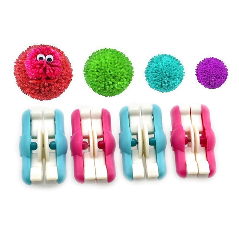 2pcs/lot Mini Pompom Pom-pom Maker for Fluff Ball Weaver Needle Knitting Craft DIY Wool Knitting Craft Tool Set Decoration
2pcs/lot Mini Pompom Pom-pom Maker for Fluff Ball Weaver Needle Knitting Craft DIY Wool Knitting Craft Tool Set Decoration