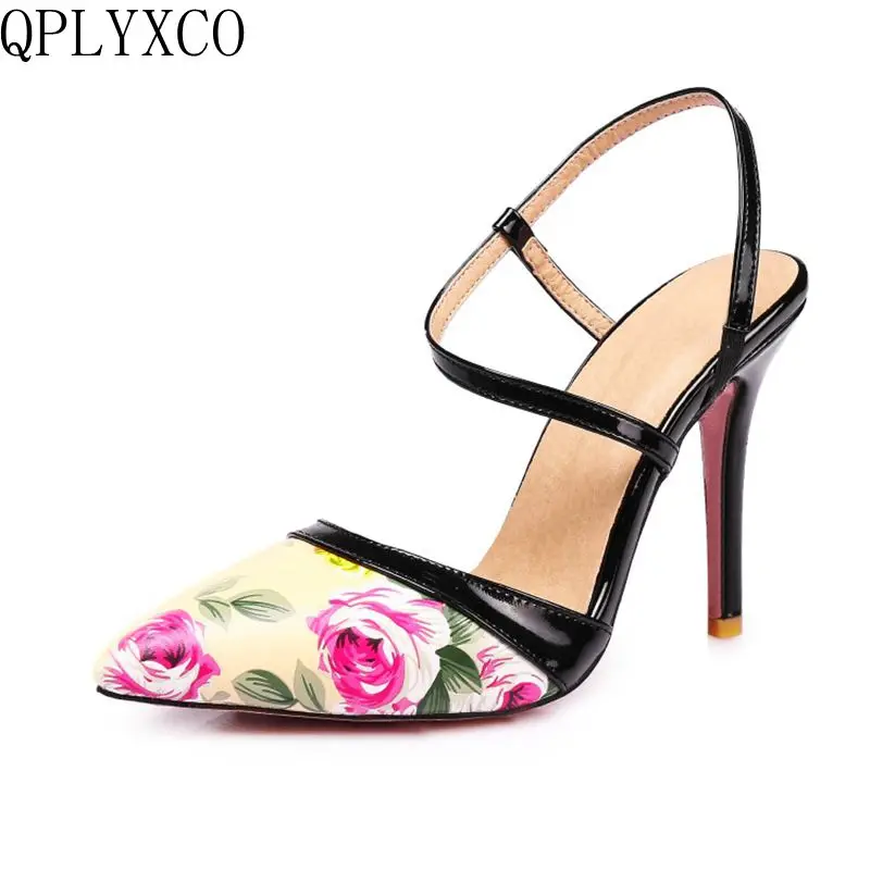 QPLYXCO Ankle Strap Heels Women Sandals Summer Shoes Women pointed Toe Chunky High Heels Party Dress Sandals Big Size 31-47 k-2
QPLYXCO Ankle Strap Heels Women Sandals Summer Shoes Women pointed Toe Chunky High Heels Party Dress Sandals Big Size 31-47 k-2
