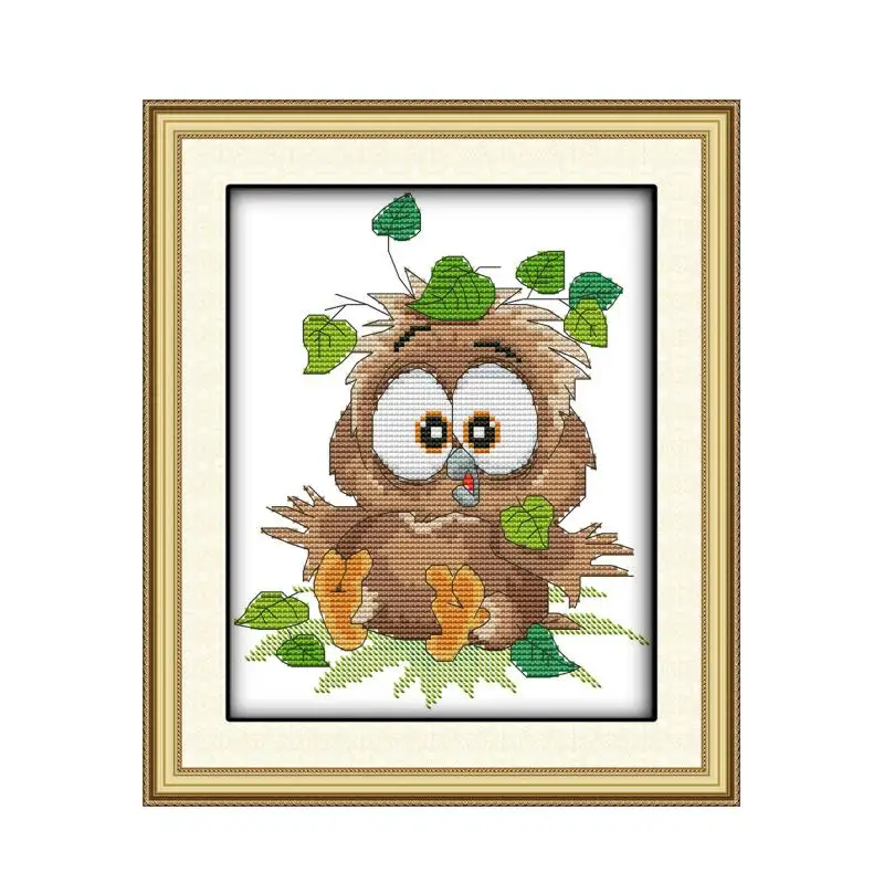 cross stitch kits embroidery Owl baby handicrafts embroidery cross stitch small simple owl animal embroidery embroidery pictures
cross stitch kits embroidery Owl baby handicrafts embroidery cross stitch small simple owl animal embroidery embroidery pictures