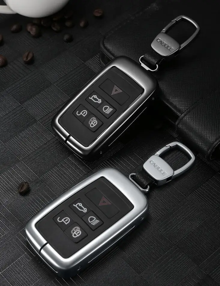1 Set Luxury Aluminum Alloy Key Shell + Key Chain Protective Case Cover Skin Shell For 2018 Land Rover Range Discovery 4 Jaguar
1 Set Luxury Aluminum Alloy Key Shell + Key Chain Protective Case Cover Skin Shell For 2018 Land Rover Range Discovery 4 Jaguar