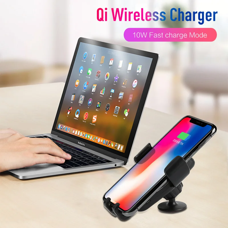 Зарядное устройство для iphone QI Беспроводной держатель xs max X зарядные устройства