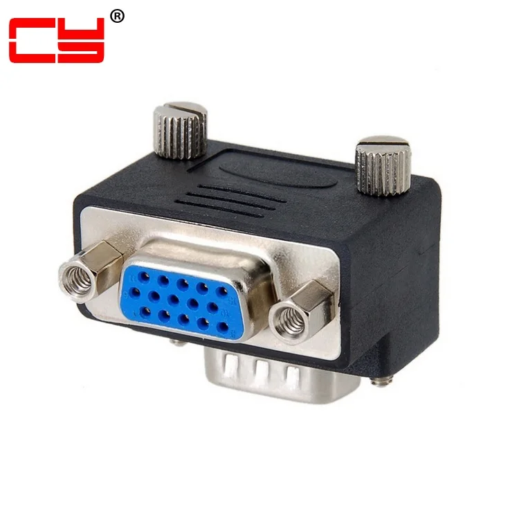 2pcs VGA SVGA Down Angled Up Angled 15pin Socket Male to Plug Female Extension Adapter Converter Connector for Monitor Projector
2pcs VGA SVGA Down Angled Up Angled 15pin Socket Male to Plug Female Extension Adapter Converter Connector for Monitor Projector