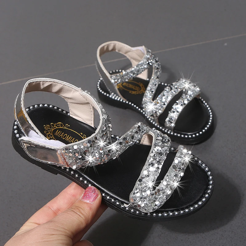 CUZULLAA New Girls Summer Sandals Girls Roman Rhinestone Shoes Children Glitter Gladiator Shoes Kids Princess Summer Sandals
CUZULLAA New Girls Summer Sandals Girls Roman Rhinestone Shoes Children Glitter Gladiator Shoes Kids Princess Summer Sandals