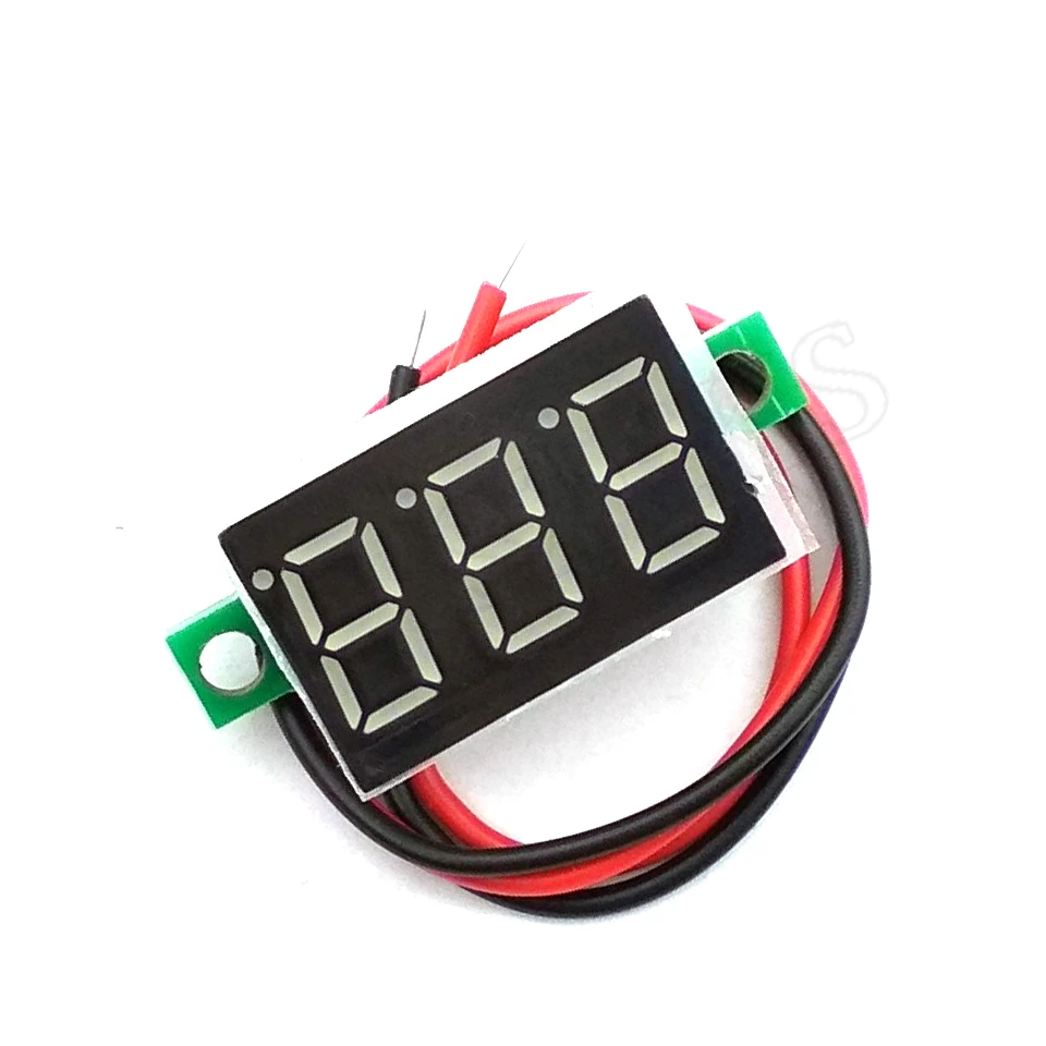 Micro 0.36 Inch Digital 4.5V-32V Precision Digital-display Digital Voltmeter 4.5v To 32v LED
Micro 0.36 Inch Digital 4.5V-32V Precision Digital-display Digital Voltmeter 4.5v To 32v LED