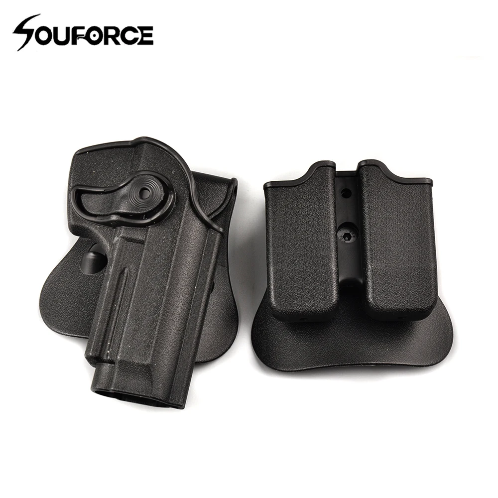 Beretta 92/96/M9 Tactical Waist Suit Holster 360 Degrees Airsoft Hunting Right Hand Belt Pistol Paddle Holster
Beretta 92/96/M9 Tactical Waist Suit Holster 360 Degrees Airsoft Hunting Right Hand Belt Pistol Paddle Holster
