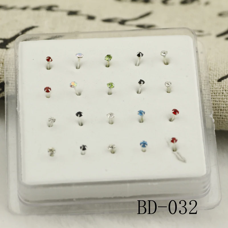 20ps 925 Sterling Silver Four Claw Crystal Nose Studs Simple Fashion Round Crystal Nail & Silver Nose Nose Rings Color Crystal
20ps 925 Sterling Silver Four Claw Crystal Nose Studs Simple Fashion Round Crystal Nail & Silver Nose Nose Rings Color Crystal
