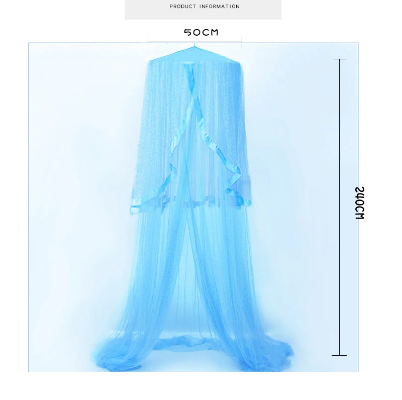Baby Crib Canopy Dome Bed Canopy Hanging Mesh Blue Princess Baby Canopy Mosquito Net Decoration Room Bedcover Curtain For Baby
Baby Crib Canopy Dome Bed Canopy Hanging Mesh Blue Princess Baby Canopy Mosquito Net Decoration Room Bedcover Curtain For Baby
