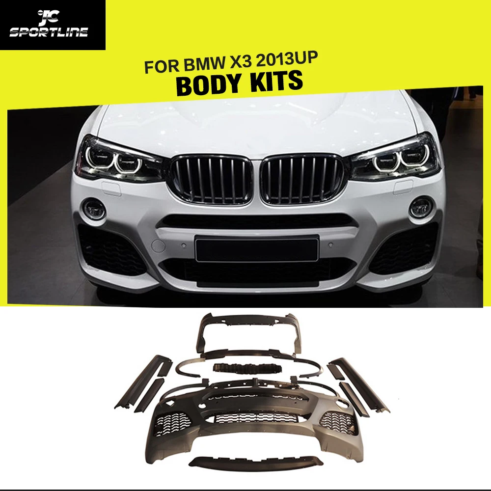 Полипропиленовый автомобильный бампер, комплекты кузова, бамперы для BMW X3 2013UP
Полипропиленовый автомобильный бампер, комплекты кузова, бамперы для BMW X3 2013UP