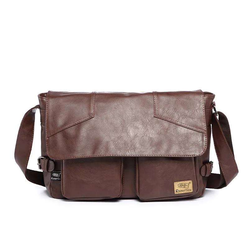 New Brand Men Casual Shoulder Bags Large Capacity Messenger Bags Youth Retro Crossbody Bag High-grade PU Leather Business Bolsas
New Brand Men Casual Shoulder Bags Large Capacity Messenger Bags Youth Retro Crossbody Bag High-grade PU Leather Business Bolsas