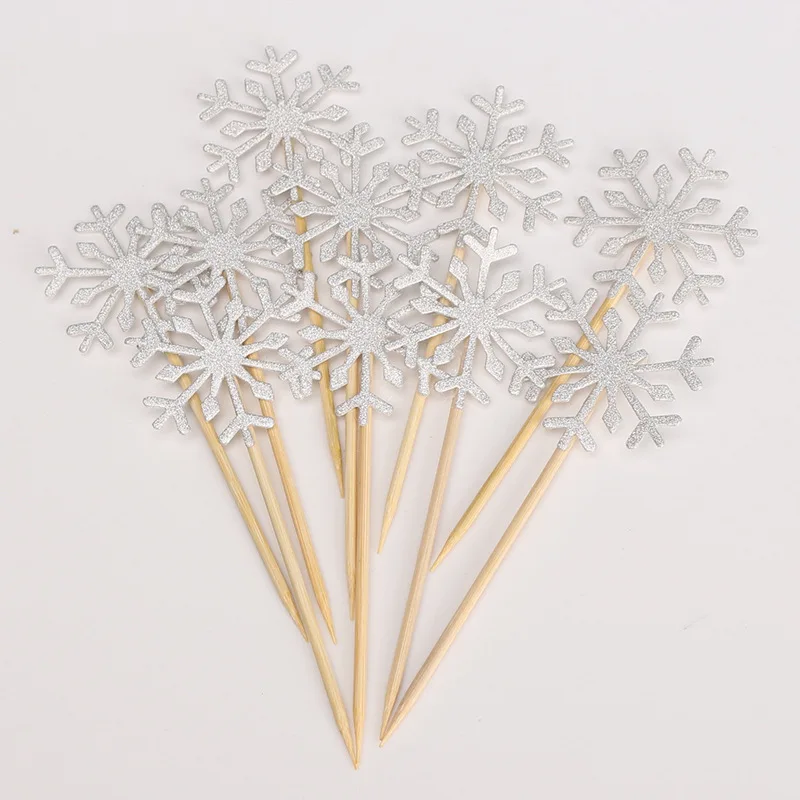 Silver/Blue/Gold Snowflake Cake Topper Cupcake Topper Cake Decortaion Christmas Party Supplies 100pcs/lot DEC065
Silver/Blue/Gold Snowflake Cake Topper Cupcake Topper Cake Decortaion Christmas Party Supplies 100pcs/lot DEC065