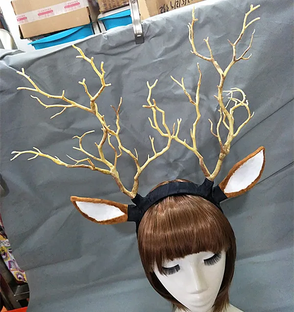 Steampunk Deadwood Horn Headband Sheep Ears Cosplay Headpieces Halloween Lolita Fancy Headdress
Steampunk Deadwood Horn Headband Sheep Ears Cosplay Headpieces Halloween Lolita Fancy Headdress