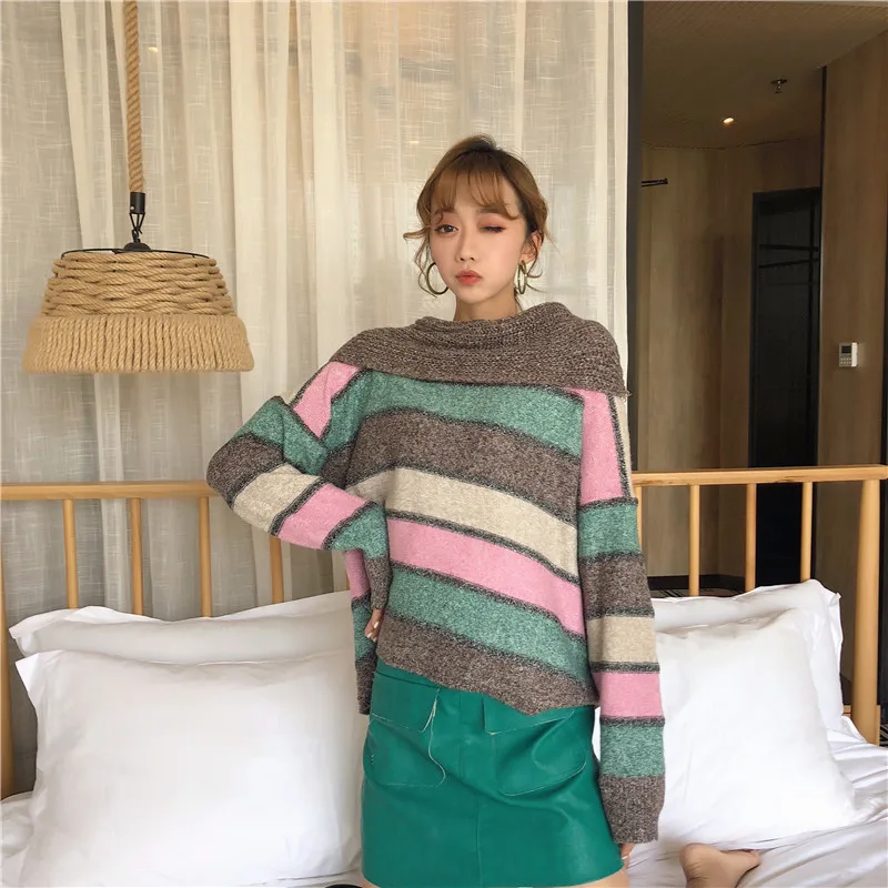 chic autumn fashion brands Women's Clothing loose slash neck Sweaters pullovers off shoulder vintage vestidos femininos new
chic autumn fashion brands Women's Clothing loose slash neck Sweaters pullovers off shoulder vintage vestidos femininos new