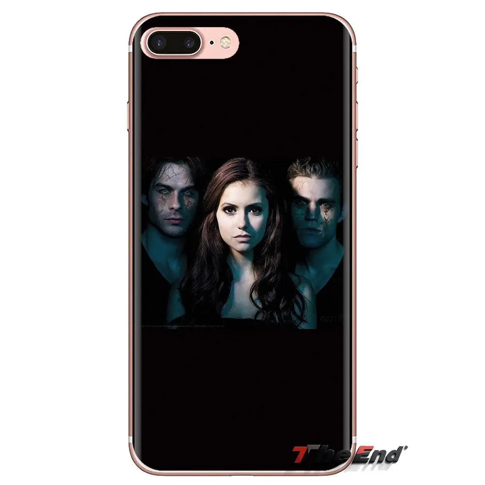 Silicone Phone Case Covers For Samsung Galaxy S3 S4 S5 Mini S6 S7 Edge S8 S9 S10 Plus Note 3 4 5 8 9 tv show The Vampire Diaries |