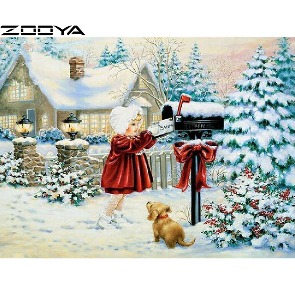 Diamond Embroidery 5D DIY Round Diamond Painting Wall Sticker Girl Snow Mail Box Pictures Of Rhinestones Cross-Stitch Kit R1595
Diamond Embroidery 5D DIY Round Diamond Painting Wall Sticker Girl Snow Mail Box Pictures Of Rhinestones Cross-Stitch Kit R1595