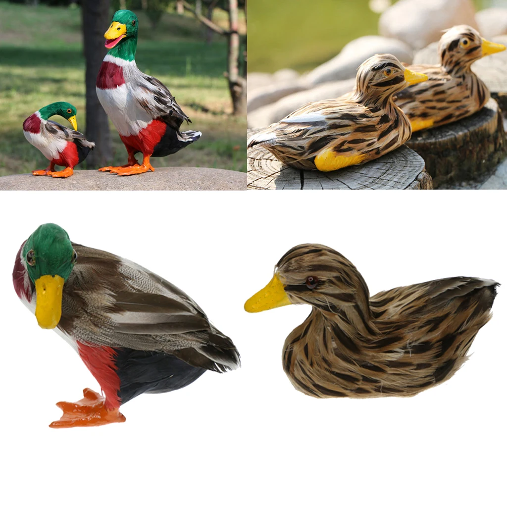 2 x Realistic Duck Statue Garden Sculpture Outdoor Ornament for Park/Pond/Water/Lawn
2 x Realistic Duck Statue Garden Sculpture Outdoor Ornament for Park/Pond/Water/Lawn