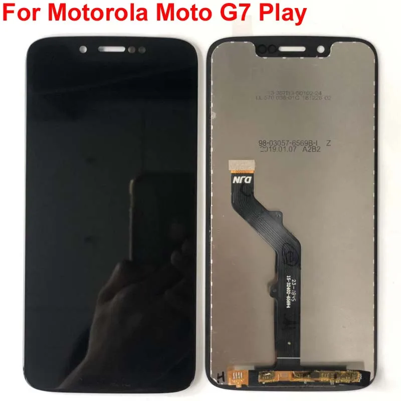 ЖК-дисплей 5,7 дюйма для Motorola Moto G7 Play, сенсорный экран, сенсорная панель, дигитайзер в сборе для moto G7Play, ЖК-дисплей
ЖК-дисплей 5,7 дюйма для Motorola Moto G7 Play, сенсорный экран, сенсорная панель, дигитайзер в сборе для moto G7Play, ЖК-дисплей