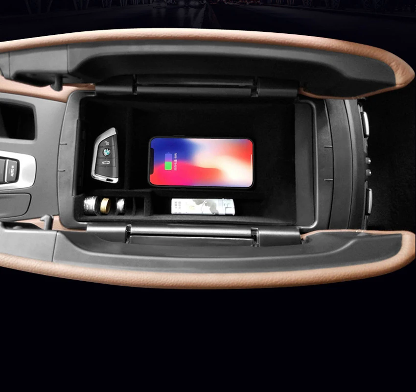 Liislee for BMW 1 3 5 Series X1 X3 X4 X5 X6 2015~2019 Car Charger Handrail box storage box Car Wireless charging
Liislee for BMW 1 3 5 Series X1 X3 X4 X5 X6 2015~2019 Car Charger Handrail box storage box Car Wireless charging