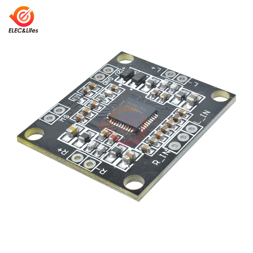 Black PAM8610 Mini Digital Power Amplifier Board 2 x15W Dual channel stereo Audio module mini class D Amplificador subwoofer
Black PAM8610 Mini Digital Power Amplifier Board 2 x15W Dual channel stereo Audio module mini class D Amplificador subwoofer