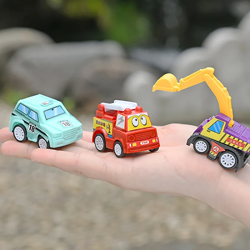 Toy back Power Small car set children's mini engineering FireTruck Model boy inertia gift toy Christmas gift
Toy back Power Small car set children's mini engineering FireTruck Model boy inertia gift toy Christmas gift