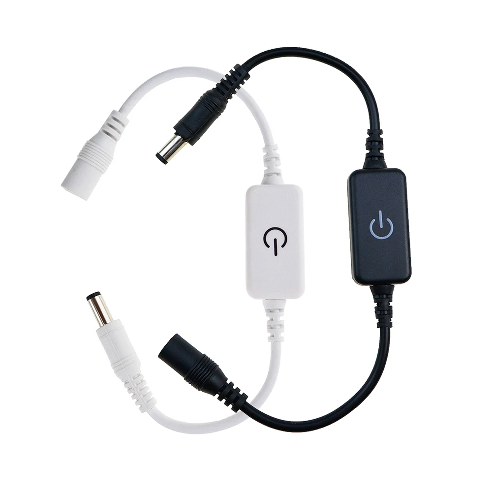 DC12V Светодиодный диммер Светодиодная лента сенсорный переключатель яркости 1