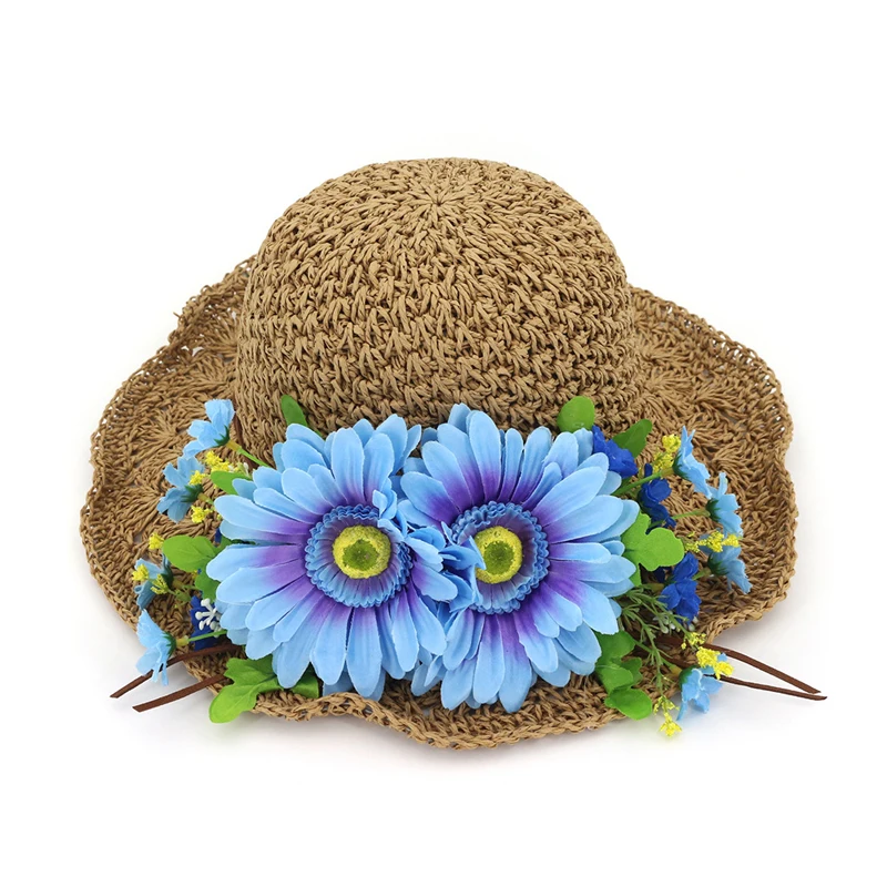 Handmade Hook Weave Straw Sun Hats Women Ladies Large Flower Sweet Beach Hat Wide Brim Sun Cap Foldable Fisherman Hat GH-688
Handmade Hook Weave Straw Sun Hats Women Ladies Large Flower Sweet Beach Hat Wide Brim Sun Cap Foldable Fisherman Hat GH-688