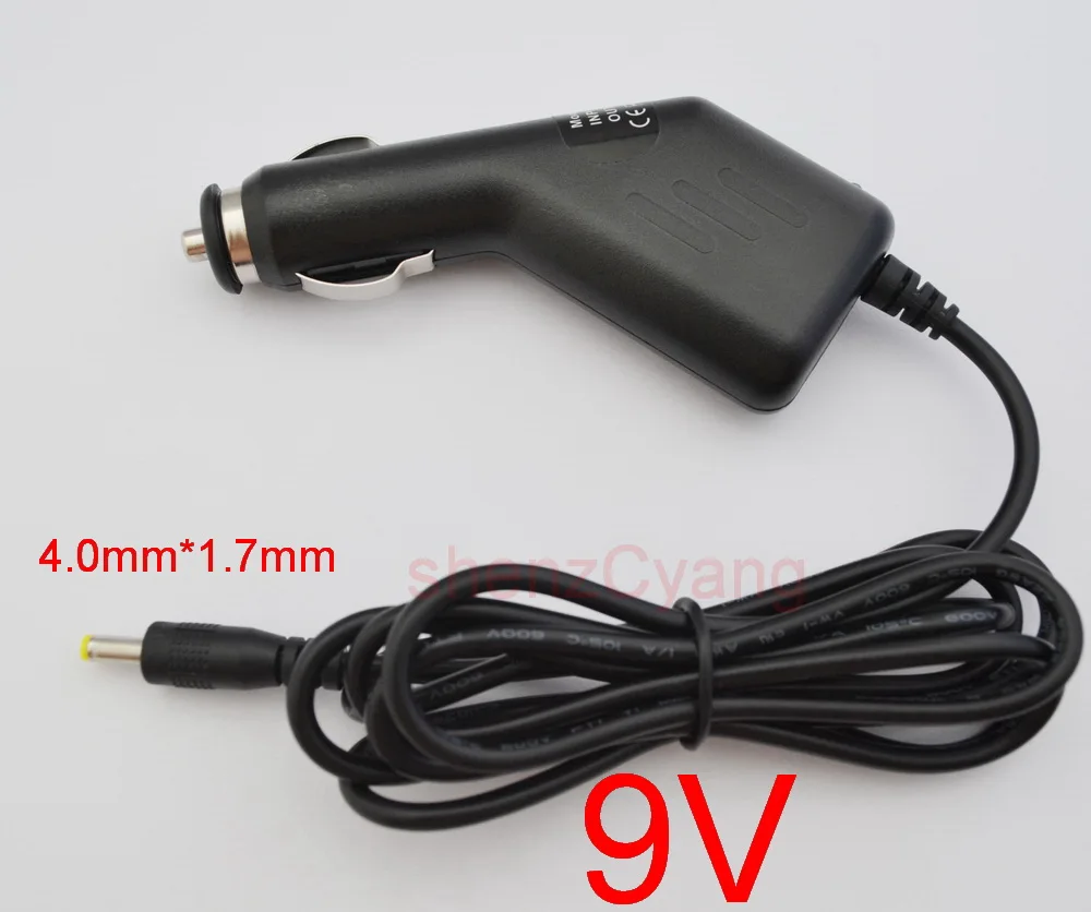 50 шт. высокое качество 9V 2A & 2000mA DC4.0mm x 1 7mm Автомобильное зарядное устройство