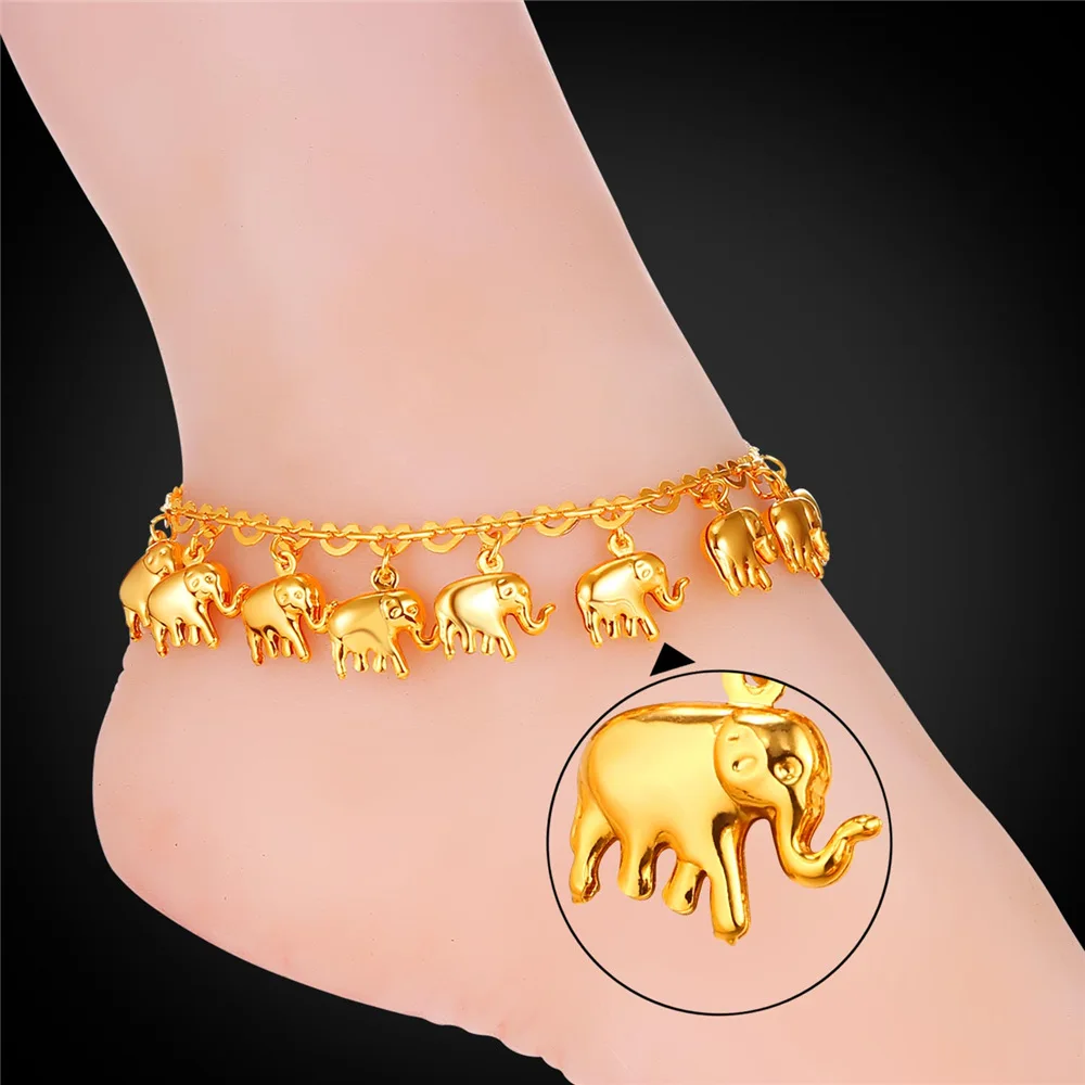 Kpop Animal Elephant Anklet Cute Foot Bracelets Gift For Women/Girl Gold/Silver Color Trendy For Women Foot Jewelry A219
Kpop Animal Elephant Anklet Cute Foot Bracelets Gift For Women/Girl Gold/Silver Color Trendy For Women Foot Jewelry A219