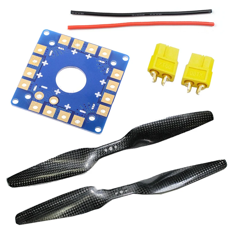 F05423-C JMT KK Connection Board+350KV Brushless Disk Motor+15x5.5 Propeller+40A ESC Foldable Rack RC Helicopter Kit
F05423-C JMT KK Connection Board+350KV Brushless Disk Motor+15x5.5 Propeller+40A ESC Foldable Rack RC Helicopter Kit