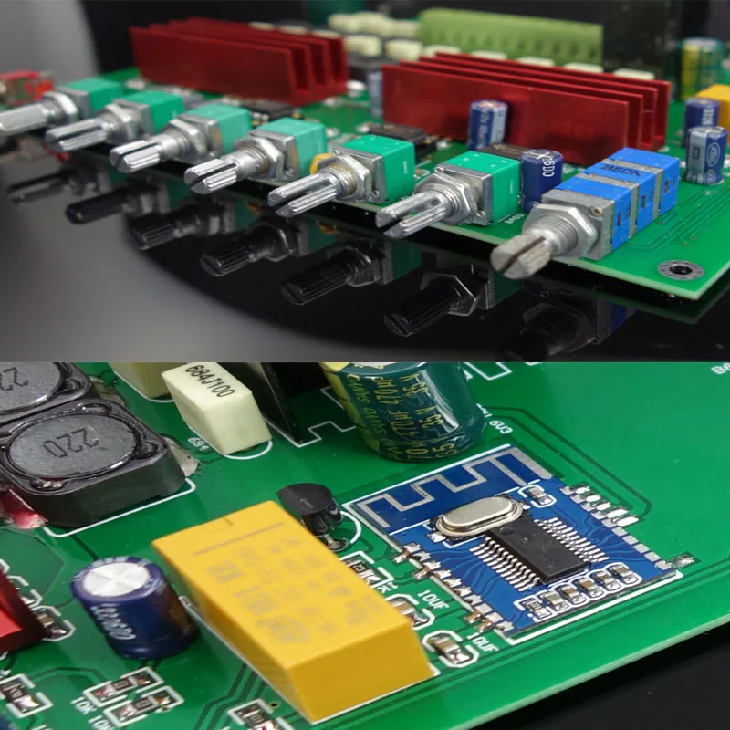 kaolanhon Home audio 100W+50W*2+50W+50W*2 TPA3116 Amplifier Board A600 5.1 Channel Bluetooth 5.0 Amplifier board DC12-25V
kaolanhon Home audio 100W+50W*2+50W+50W*2 TPA3116 Amplifier Board A600 5.1 Channel Bluetooth 5.0 Amplifier board DC12-25V