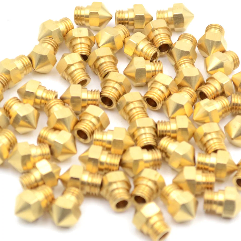 3D printer nozzle Makerbot 2 M7 Copper Nozzle head M7 Brass Nozzle 0.2/0.3/0.4/0.5/0.6/0.8/1.0mm for 1.75mm filament
3D printer nozzle Makerbot 2 M7 Copper Nozzle head M7 Brass Nozzle 0.2/0.3/0.4/0.5/0.6/0.8/1.0mm for 1.75mm filament