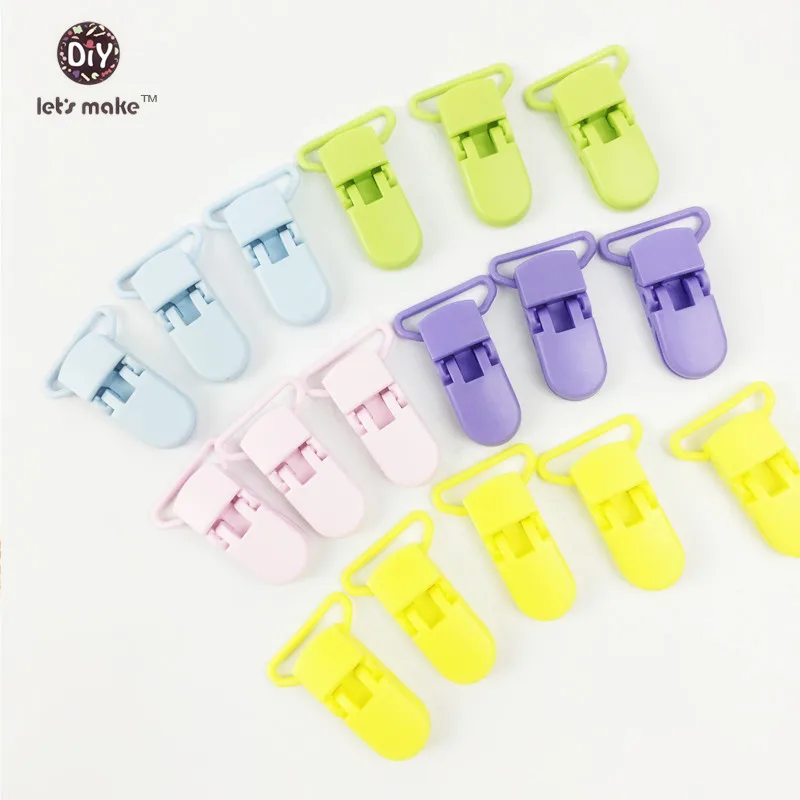 Let's make pacifier clips eco-friendly baby Soother/Paci/Dummy/Nuk/MAM/Bib/toy baby plastic pacifier clips baby holder 50pcs
Let's make pacifier clips eco-friendly baby Soother/Paci/Dummy/Nuk/MAM/Bib/toy baby plastic pacifier clips baby holder 50pcs