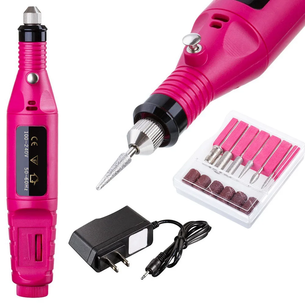1*Nail File Drill Kit Electric Manicure Pedicure Acrylic Portable Salon Machine Nail Art Tool
1*Nail File Drill Kit Electric Manicure Pedicure Acrylic Portable Salon Machine Nail Art Tool