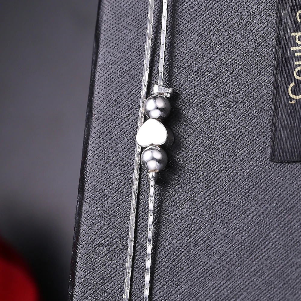 Elegant 925 Sterling Silver Jewelry Love Heart Box Chain Fashion Anklets for Women Engagement & Wedding Finger Party Gifts
Elegant 925 Sterling Silver Jewelry Love Heart Box Chain Fashion Anklets for Women Engagement & Wedding Finger Party Gifts
