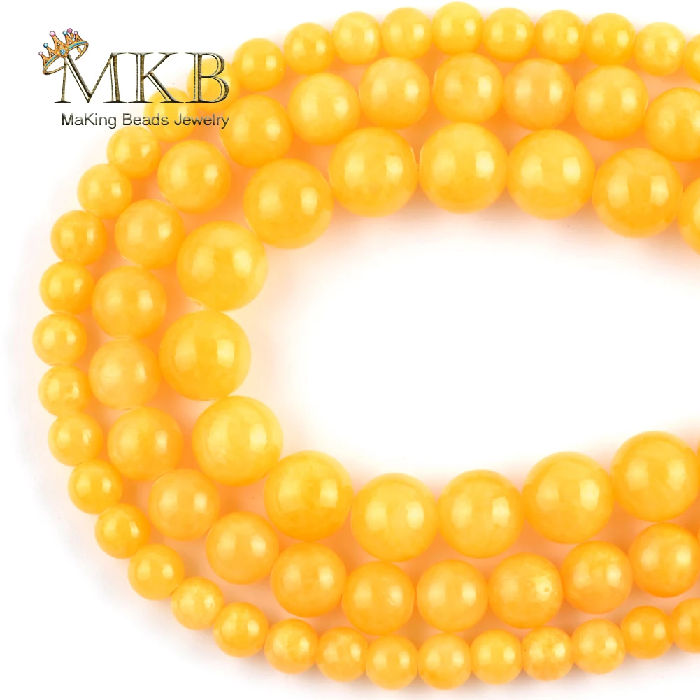 Natural Yellow Jades Stone Loose Round Beads For Jewelry Making 4mm-10mm Spacer Beads DIY Bracelet Necklace Jewellery Wholesale
Natural Yellow Jades Stone Loose Round Beads For Jewelry Making 4mm-10mm Spacer Beads DIY Bracelet Necklace Jewellery Wholesale