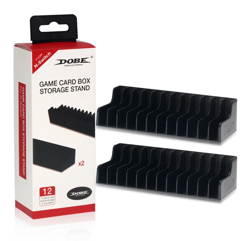 2Pcs/Set 24pcs CD Disks or Card Video Game Card Box Storage Stand For Switch Video Game Accessories
2Pcs/Set 24pcs CD Disks or Card Video Game Card Box Storage Stand For Switch Video Game Accessories