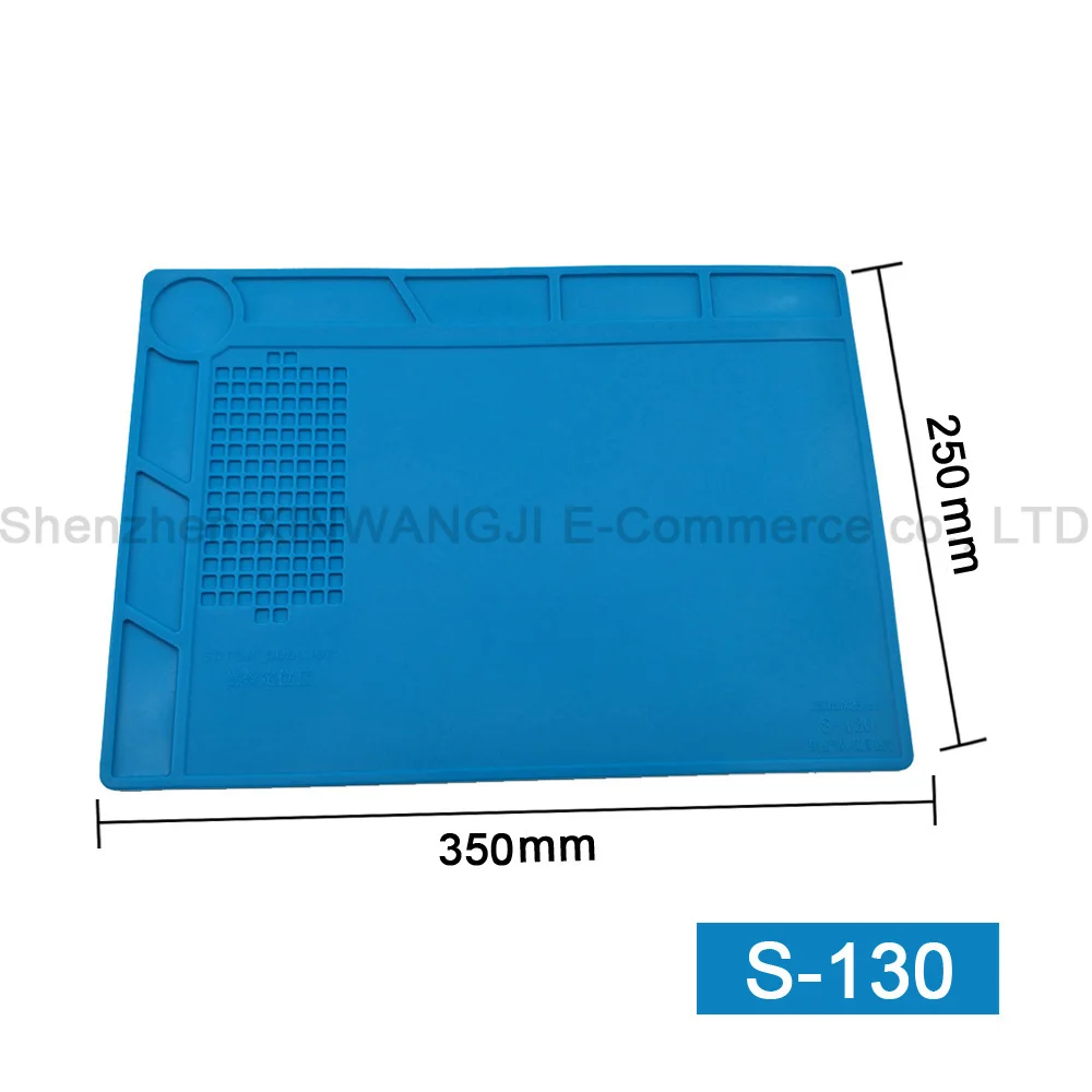 All Kinds Size Antistatic Heat Insulation Pad Thickening Silicone Working Mat Gun Soldering Station Maintenance Platform | Инструменты
