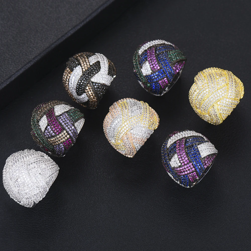 Handmade Dubai African Style Luxury Bridal Wedding Wide Big rings Full Mini AAA Cubic Zirconia Women Best Jewelry Gift
Handmade Dubai African Style Luxury Bridal Wedding Wide Big rings Full Mini AAA Cubic Zirconia Women Best Jewelry Gift