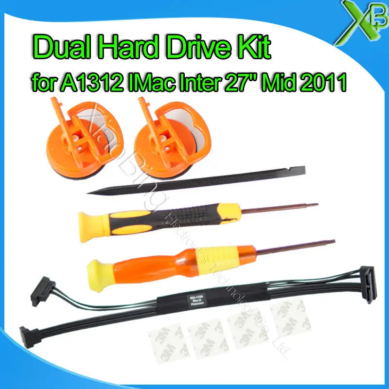 Brand new for A1312 IMac Inter 27" Mid 2011 Dual Hard Drive Cable/Kit 593-1330 922-9875
Brand new for A1312 IMac Inter 27" Mid 2011 Dual Hard Drive Cable/Kit 593-1330 922-9875